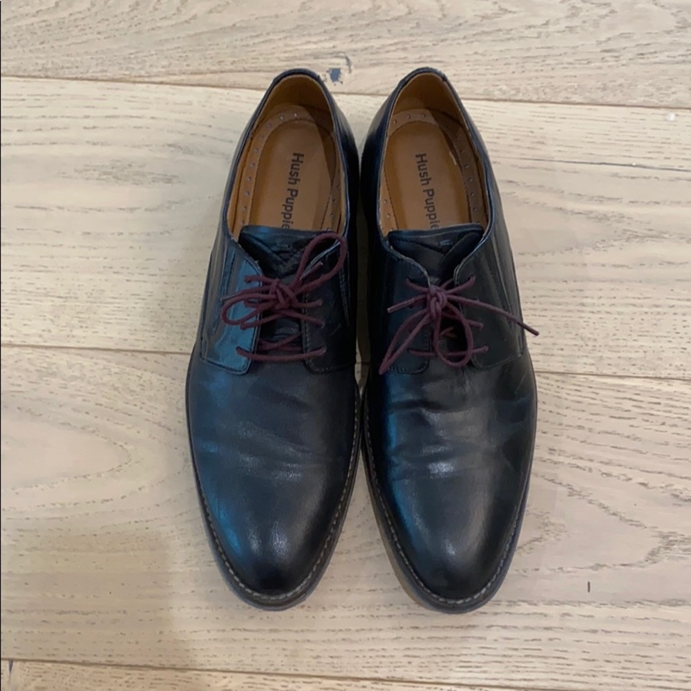 Black Leather Dress Shoe